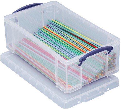 Really Useful Box opbergdoos 12 liter, transparant-3