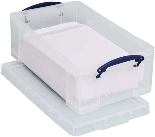 Really Useful Box opbergdoos 12 liter, transparant