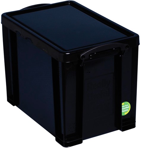 Really Useful Box opbergdoos 19 liter, zwart