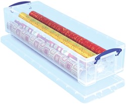 Really Useful Box opbergdoos 22 liter, transparant