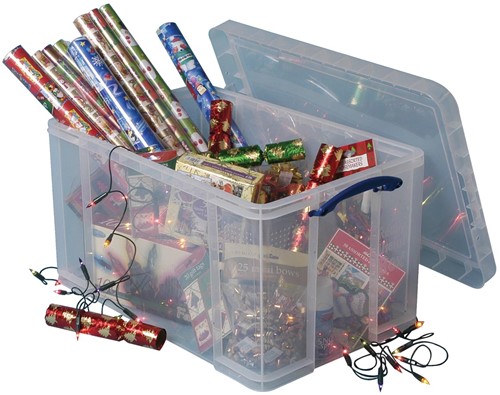 Really Useful Box opbergdoos 84 liter, transparant-2