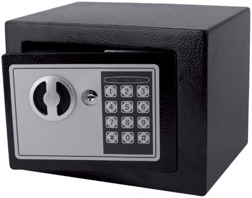 Kluis Pavo mini elektronisch 230x170x170mm zwart-3