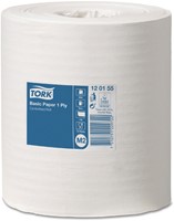 Poetspapier Tork M2 Basic Universal 1-laags 300m wit 120155-2