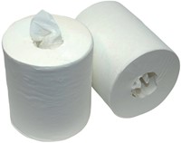 Poetspapier Cleaninq medium 1-laags 275m wit