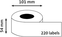 Labeletiket Quantore 99014 54x101mm adres wit-3