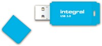 USB stick 2.0 Integral Neon USB-A 16GB blauw-3
