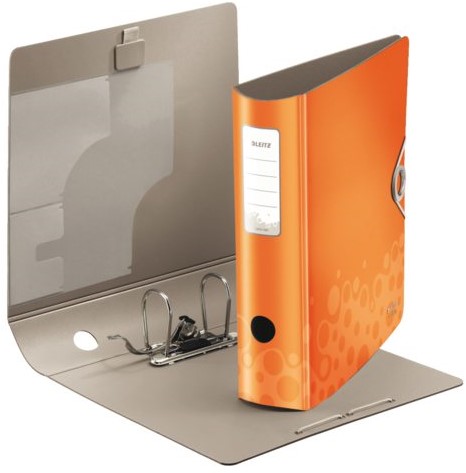 ORDNER LEITZ BEBOP 75MM ORANJE 1 STUK