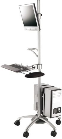 WERKSTATION MOBIEL NEWSTAR 27-70 ZILVER" 1 STUK