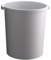 PAPIERBAK JALEMA 15LTR MET GRIPRAND LICHTGRIJS 1 Stuk