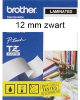 LABELTAPE BROTHER TZE-231 12MMX8M WIT/ZWART 1 Stuk-3