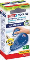 Correctietape tesa® ecoLogo® rechts & linkshandig  10mx4,2mm hangdoosje