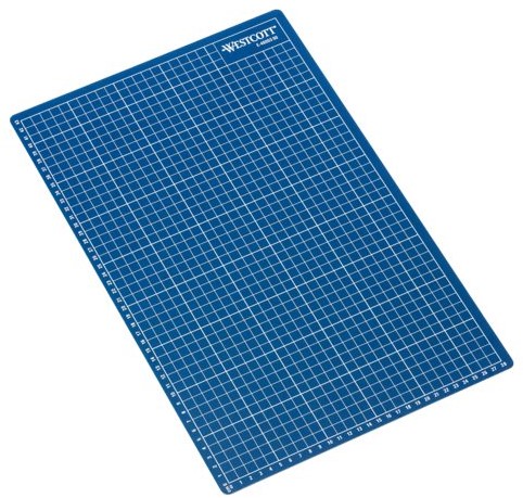 SNIJMAT WESTCOTT 450X300MM A3 BLAUW 1 STUK