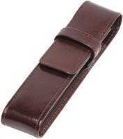 Pennenetui 321 1-delig buffelleer bruin