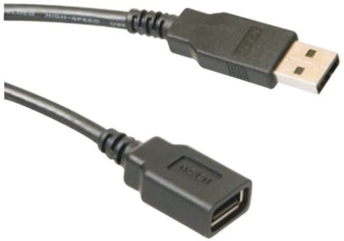 KABEL ICIDU USB AM - BF EXTENSION 5M 1 STUK