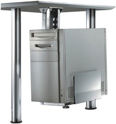 CPU houder NewStar D200 zilver
