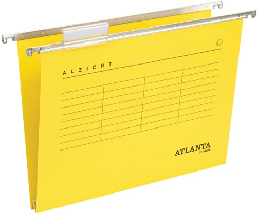 Hangmap Djois Alzicht A4 frontaal recycled U-bodem geel