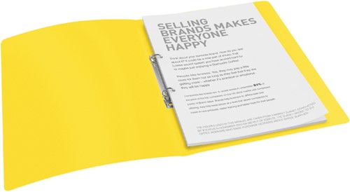 Ringband Esselte VIVIDA A4 2-rings O-mechaniek 16mm PP assorti-2