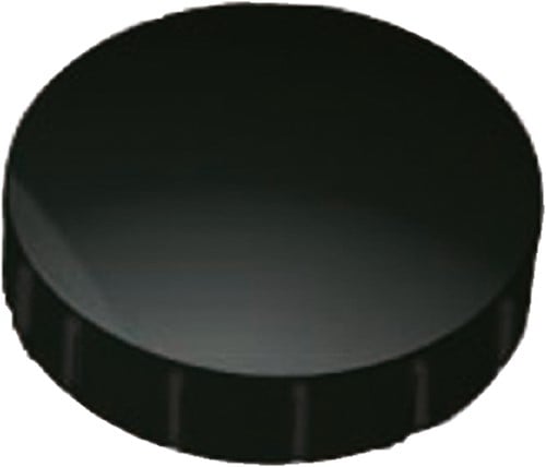 Magneet MAUL Solid 20mm 300gr zwart 10 stuks