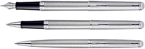 Vulpen Waterman Hémisphère stainless steel CT fijn-2