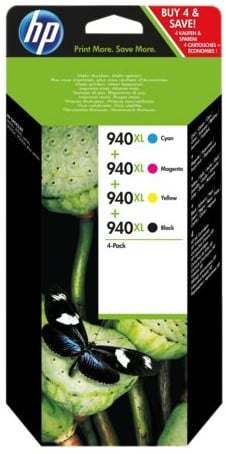INKCARTRIDGE HP C2N93AE NR.940XL ZWART+3 KLEUREN HC 4 Stuk