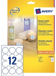 ETIKET AVERY L7630-25 63.5MM 300ST 25 Vel