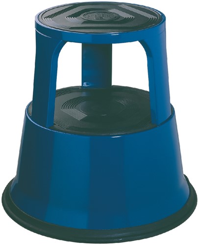 Opstapkruk Desq 420mm metaal blauw