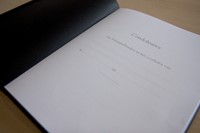 Condoleancealbum Kangaro 260x210mm zwart-3