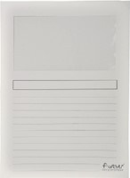 Venstermap Exacompta Forever L-model 120gr wit 100 stuks