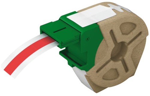 LABELTAPE LEITZ ICON 12MMX10M ROOD 1 Stuk