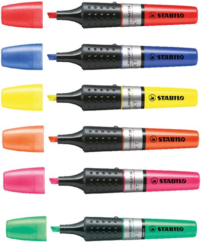 Markeerstift STABILO Luminator XT 71/6 assorti etui à 6 stuks-2