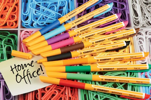 Rollerpen STABILO PointVisco 1099/56 fijn roze-3