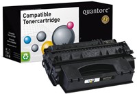 TONERCARTRIDGE QUANTORE HP CE505X 6.5K ZWART 1 Stuk