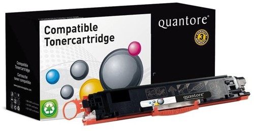 TONERCARTRIDGE QUANTORE HP CE310A 1.2K ZWART 1 Stuk