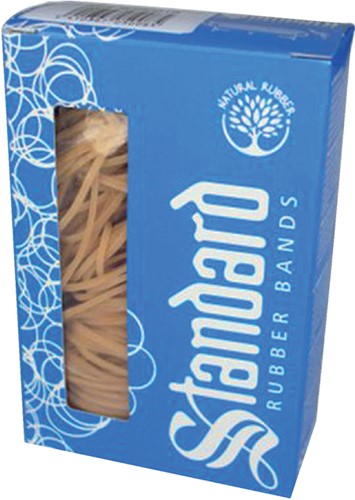 Elastiek Standard Rubber Bands 14 50x1.5mm 50gr 260 stuks bruin-3