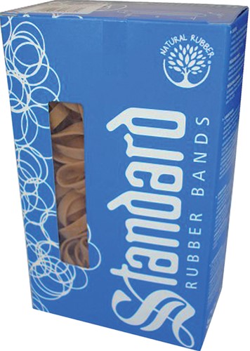 Elastiek Standard Rubber Bands 77 120x7.5mm 500gr 220 stuks bruin-3