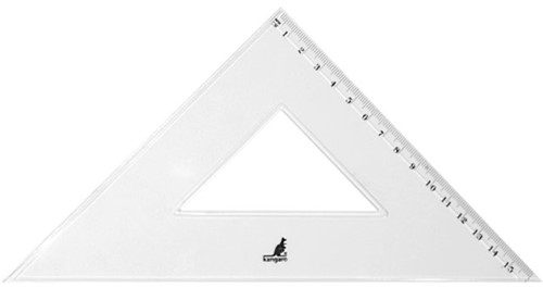 DRIEHOEK 250MM 45GRADEN 1 Stuk