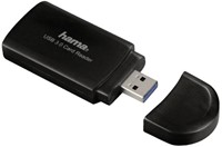 CARDREADER HAMA USB 3.0 SD MICRO SD ZWART 1 Stuk