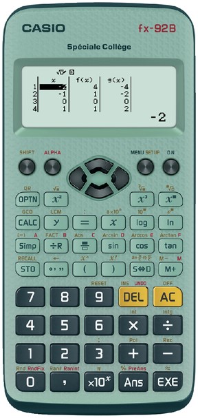 Rekenmachine Casio FX-92B Speciale College II One-Stop-Office-Shop.nl