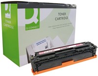 TONERCARTRIDGE Q-CONNECT HP CB543A 1.4K ROOD 1 Stuk