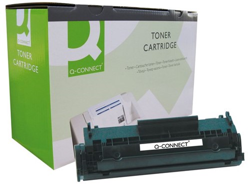 TONERCARTRIDGE Q-CONNECT HP Q2612A 2K ZWART 1 Stuk