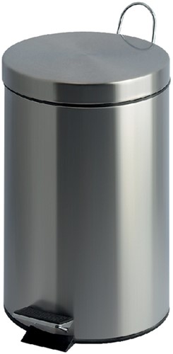 Pedaalemmer V-part 20 liter mat rvs