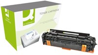 TONERCARTRIDGE Q-CONNECT HP CE411A 2.6K BLAUW 1 Stuk