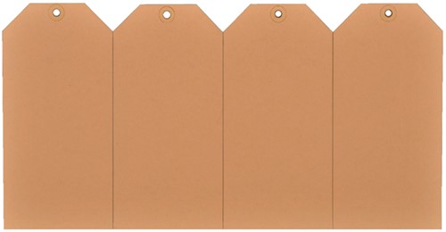 Label karton nr 7 200gr 65x130mm chamois 1000 stuks-3