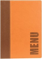 Menukaart Securit Trendy A5 1 x 2 tassen bruin-3