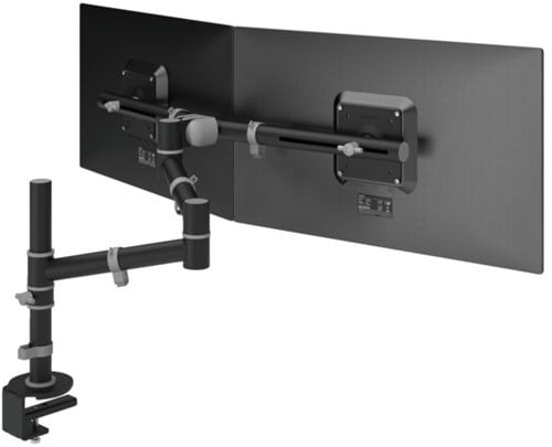 Monitorarm 2 schermen Dataflex bureau 133 – zwart 1 Stuk