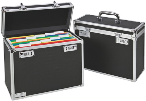 Hangmappenkoffer afsluitbaar Leitz 6716 zwart-2