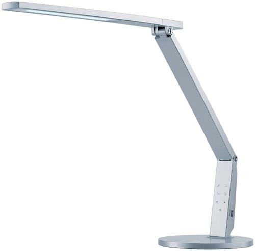 Bureaulamp Hansa led Vario Plus zilvergrijs-2
