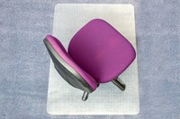 Stoelmat Floortex PVC 120x90cm voor zachte vloeren retailpak-1