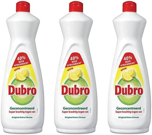 Afwasmiddel Dubro extra citroen 900ml-3