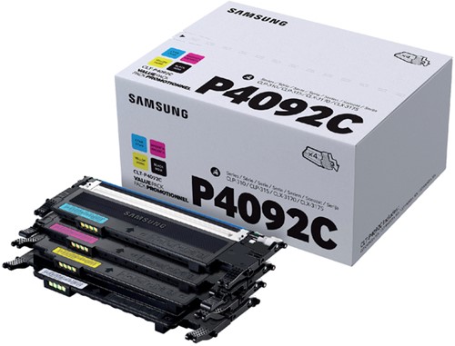 Tonercartridge Samsung CLT-P4092C zwart + kleur